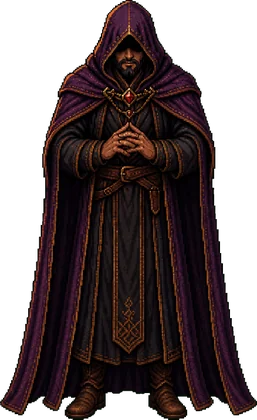 Kaelen, a pixel-art dungeon master
